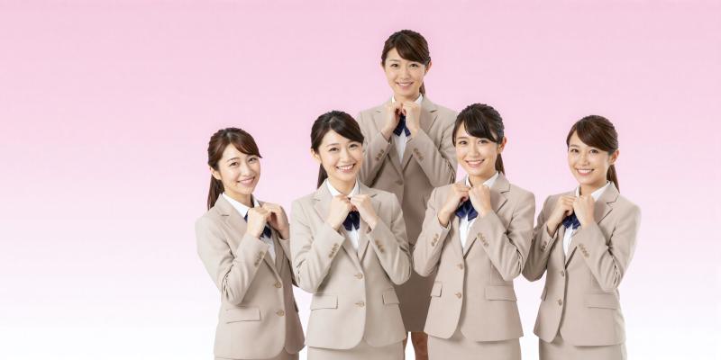 コンカフェ求人：OL風制服で楽しくお仕事！