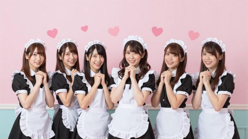 コンカフェ求人：夢見るメイドカフェで働こう！