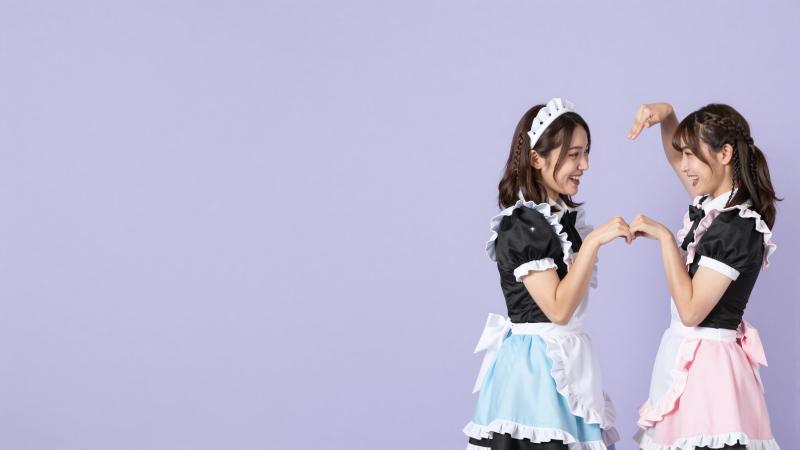 コンカフェ求人：ゴシックメイドでハートを届けよう！