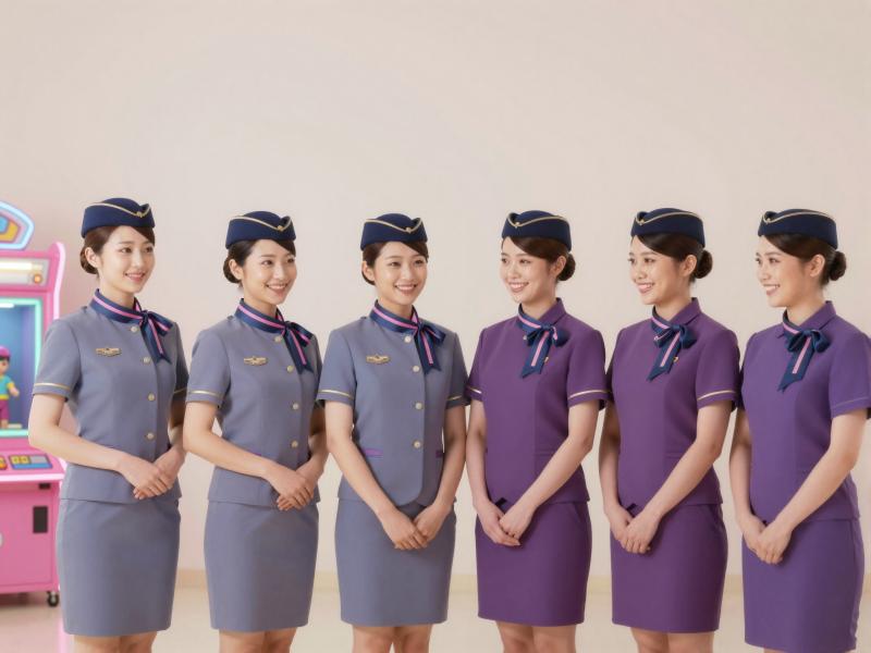 コンカフェ求人：CA制服で楽しいフライト体験！
