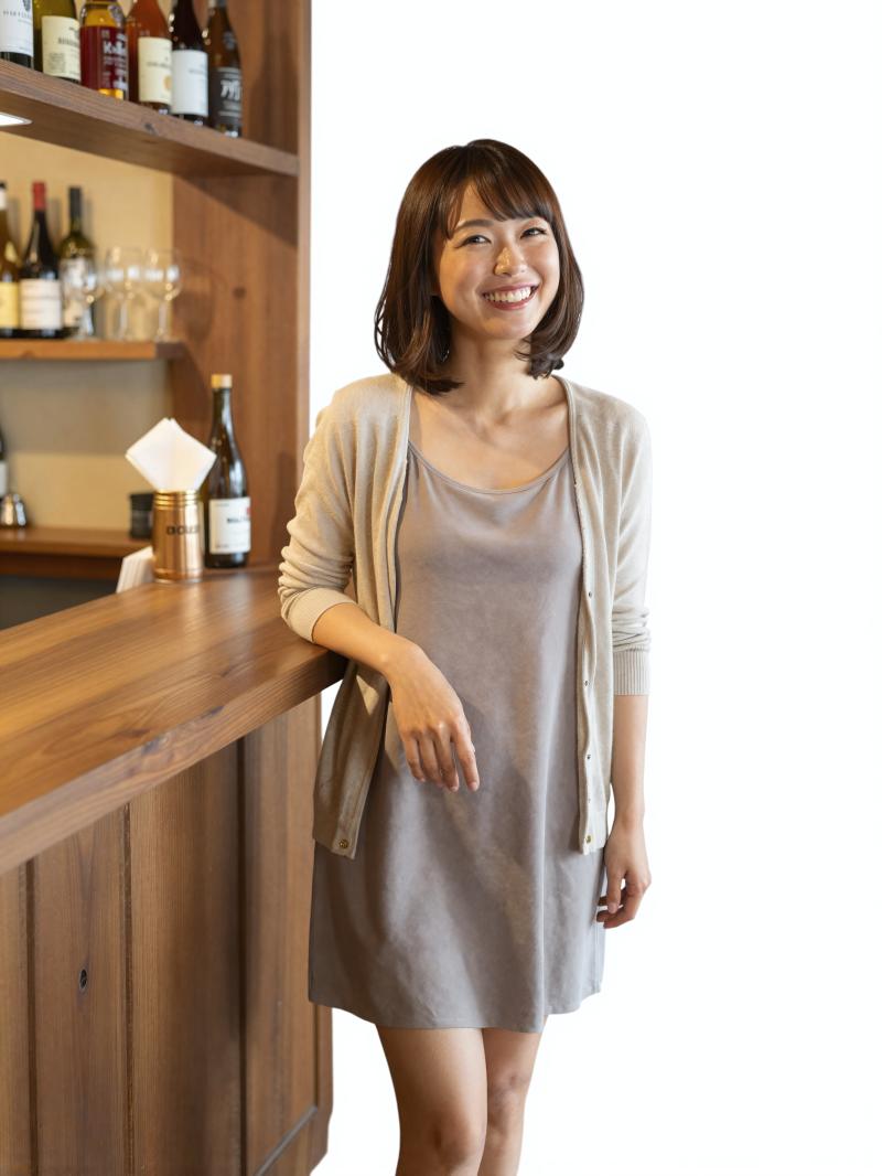 落ち着いたスナック求人風景