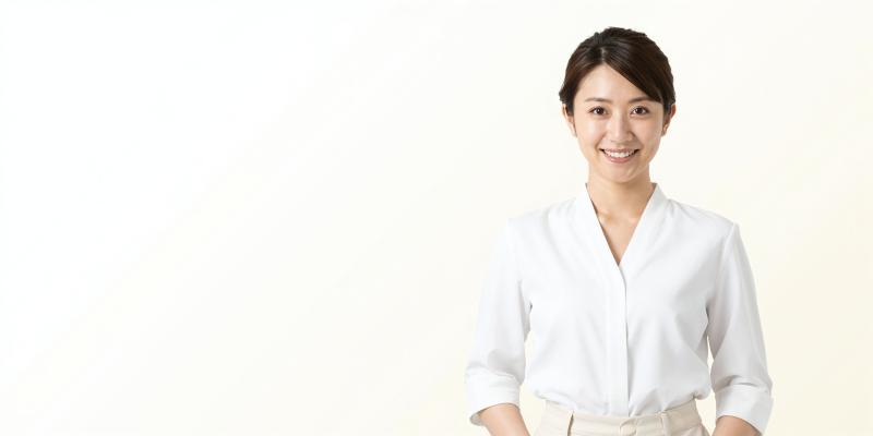 リラクゼーションサロン求人：モダンな笑顔