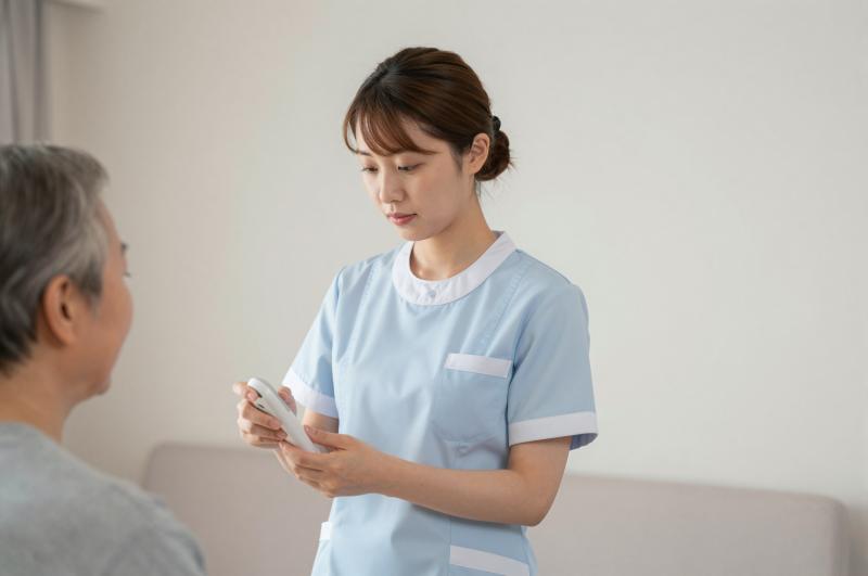 訪問看護で医療機器指導