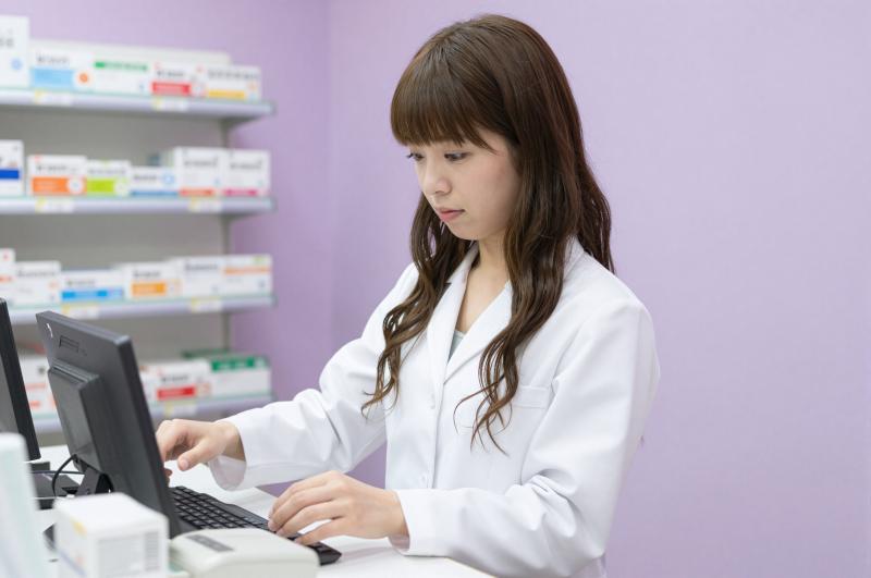 処方箋を扱う薬剤師