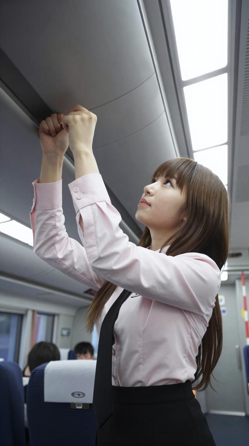 黒のブラウスを着た女性のポートレート