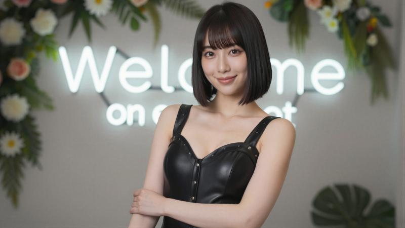 ネオンとレザードレス