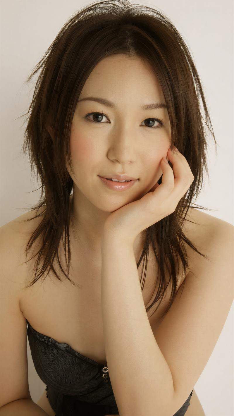 魅力的な人物ポートレート