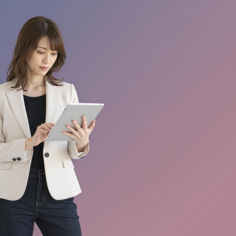 ビジネススーツを着た女性のプロフェッショナルなポートレート