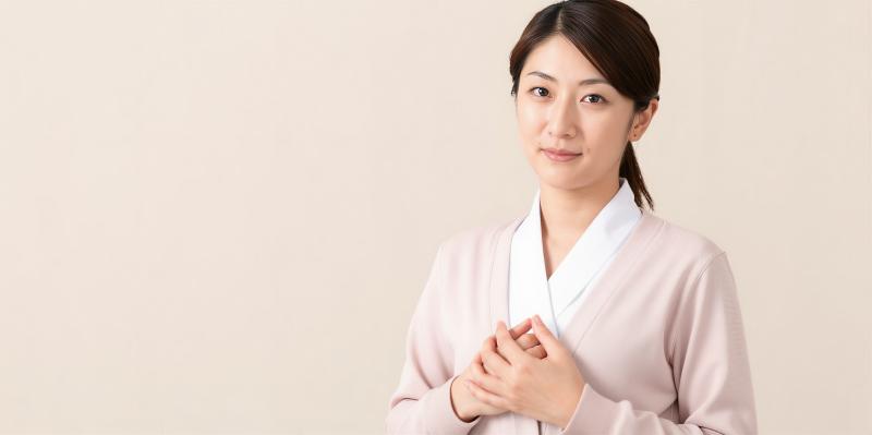 和服を着た女性の写真素材