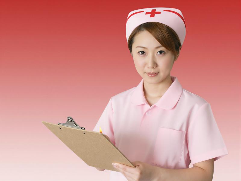 看護師のポートレート