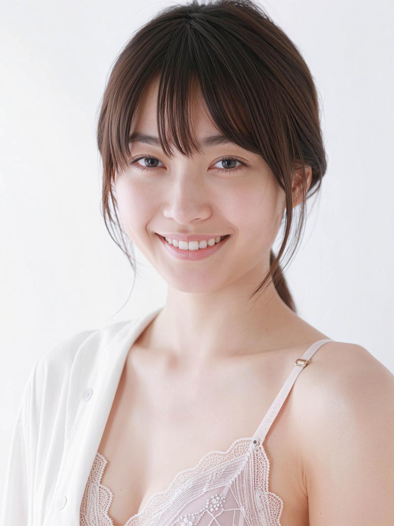 フレンドリーな笑顔で視聴者をまっすぐに見つめている、ポートレート カメラの角度から見...。